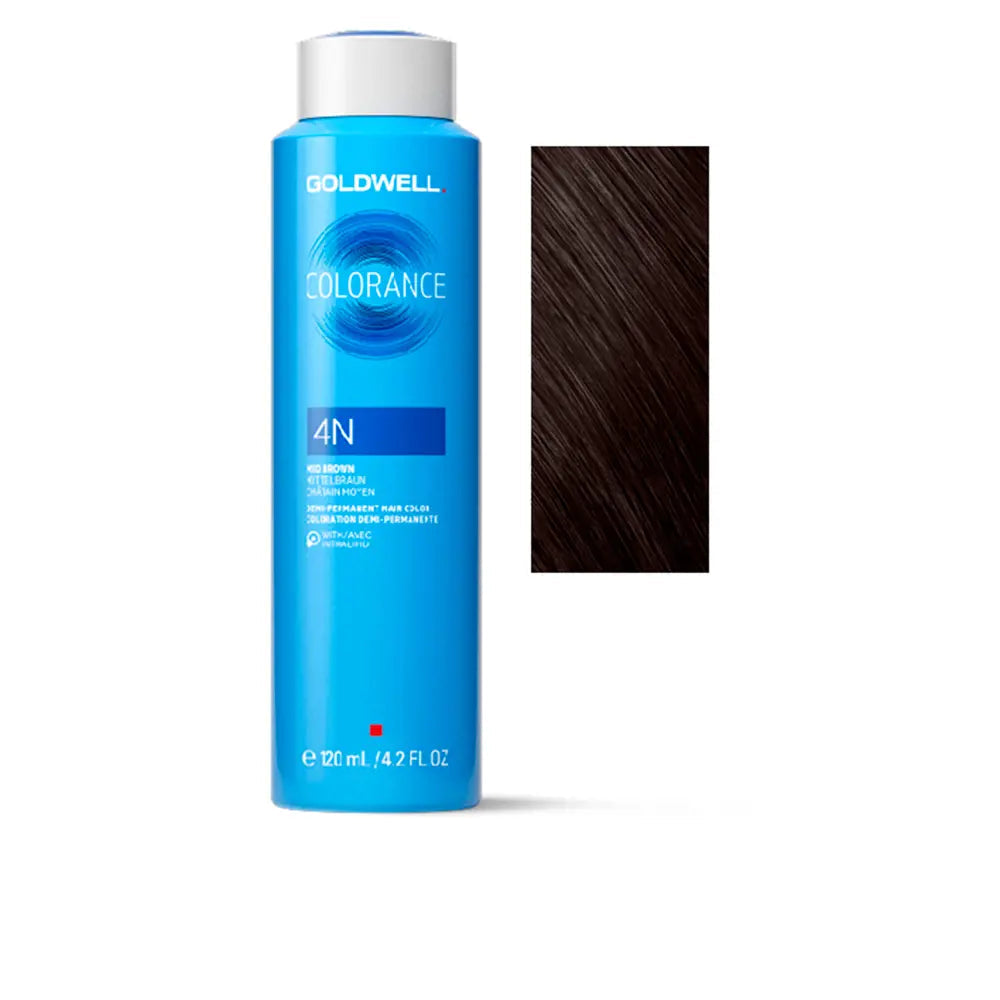 GOLDWELL-COLORANCE cor de cabelo demi permanente 4N 120 ml-DrShampoo - Perfumaria e Cosmética