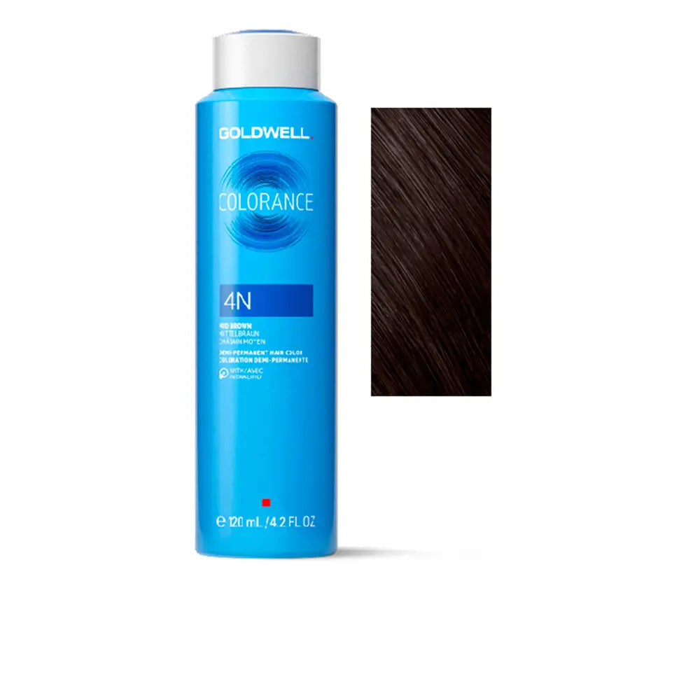 GOLDWELL-COLORANCE cor de cabelo demi permanente 5N 120 ml-DrShampoo - Perfumaria e Cosmética