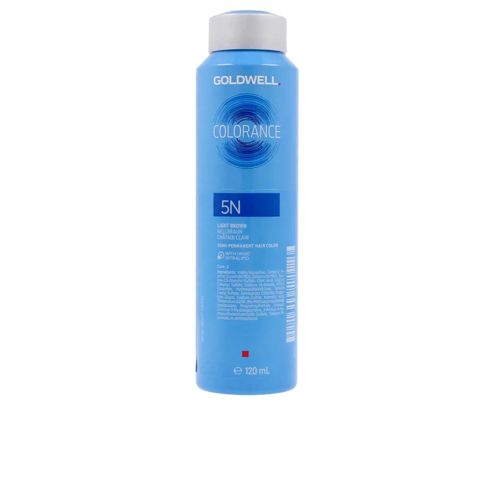 GOLDWELL-COLORANCE cor de cabelo demi permanente 5N 120 ml-DrShampoo - Perfumaria e Cosmética