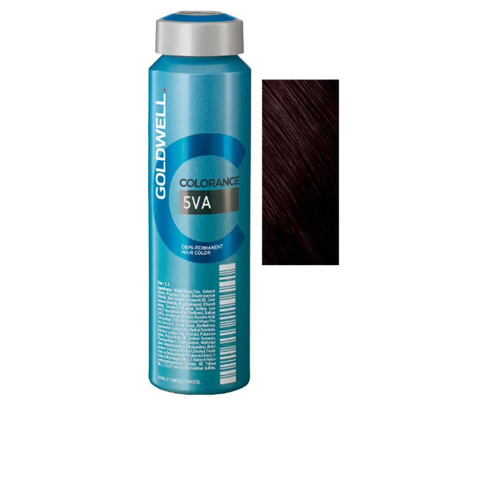 GOLDWELL-COLORANCE cor de cabelo demi permanente 5VA 120 ml.-DrShampoo - Perfumaria e Cosmética