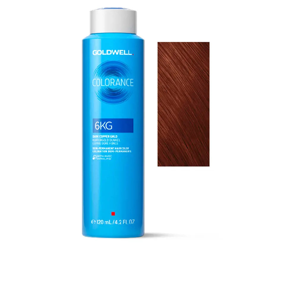 GOLDWELL-COLORANCE cor de cabelo demi permanente 6KG 120 ml.-DrShampoo - Perfumaria e Cosmética