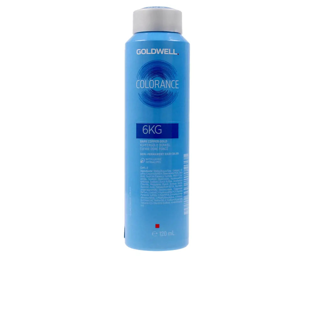 GOLDWELL-COLORANCE cor de cabelo demi permanente 6KG 120 ml.-DrShampoo - Perfumaria e Cosmética