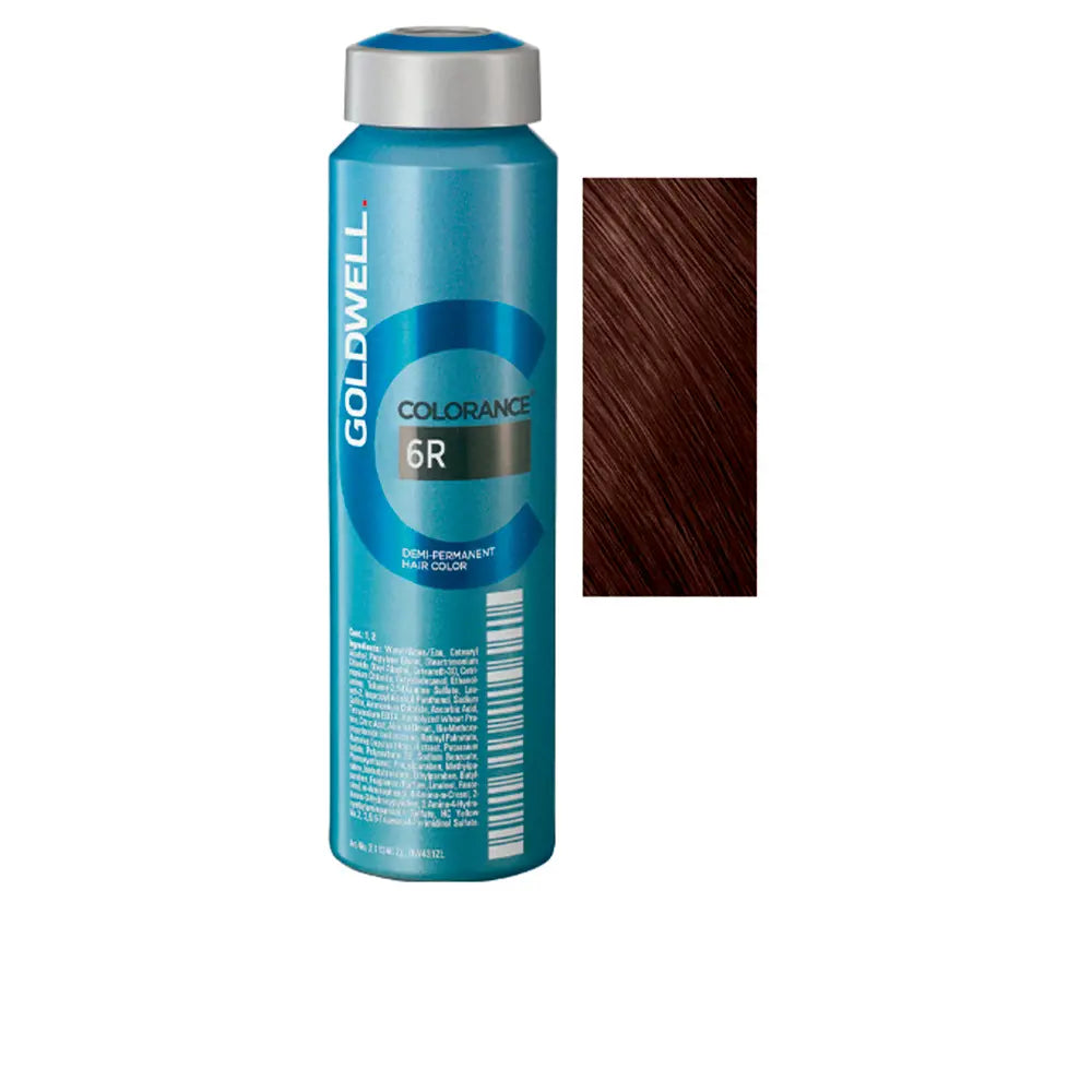 GOLDWELL-COLORANCE cor de cabelo demi permanente 6R 120 ml-DrShampoo - Perfumaria e Cosmética