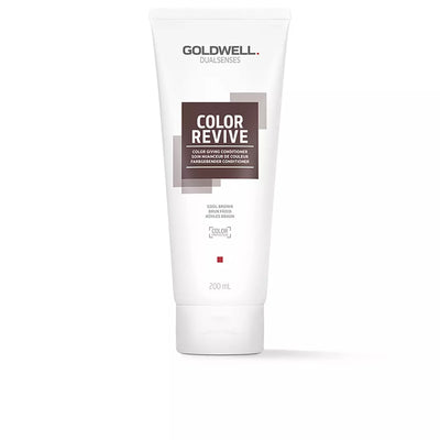 GOLDWELL-CONDICIONADOR COLOR REVIVE para realce da cor castanho frio 200 ml.-DrShampoo - Perfumaria e Cosmética