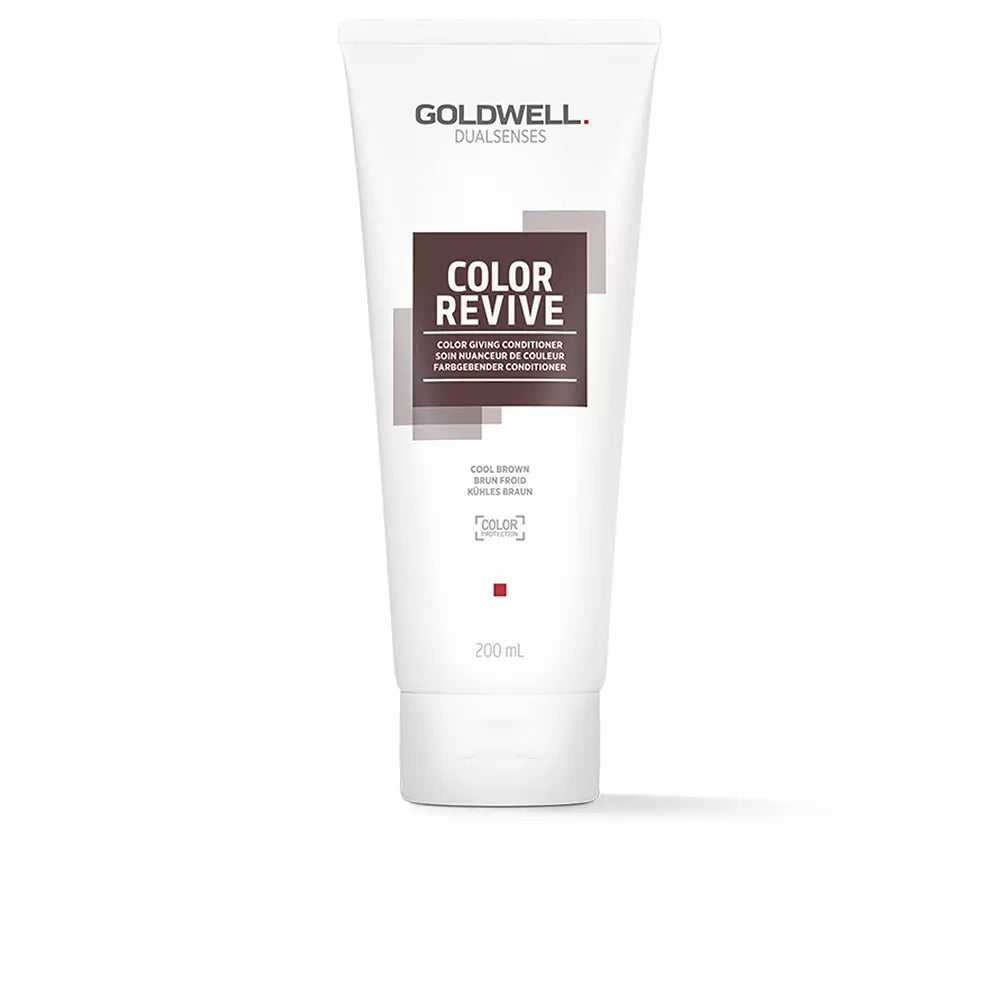 GOLDWELL-CONDICIONADOR COLOR REVIVE para realce da cor castanho frio 200 ml.-DrShampoo - Perfumaria e Cosmética