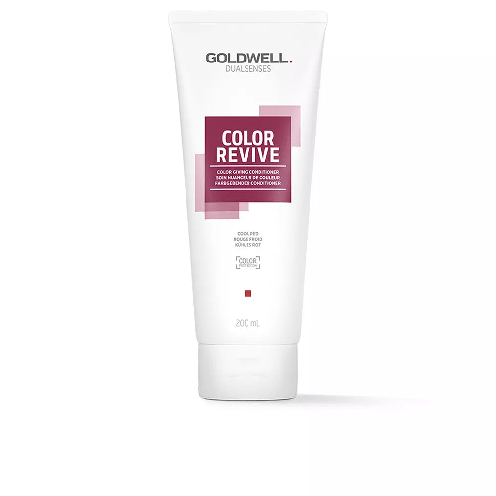 GOLDWELL-CONDICIONADOR COLOR REVIVE revitalizador de cor vermelho quente 200 ml-DrShampoo - Perfumaria e Cosmética