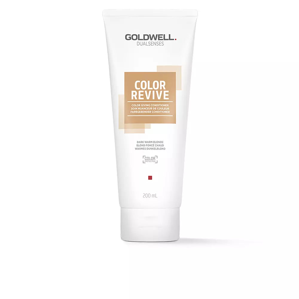 GOLDWELL-CONDICIONADOR COLOR REVIVE tonalizante loiro escuro quente 200.-DrShampoo - Perfumaria e Cosmética