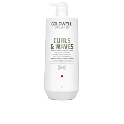 GOLDWELL-CURLS WAVES shampoo hidratante 1000 ml.-DrShampoo - Perfumaria e Cosmética