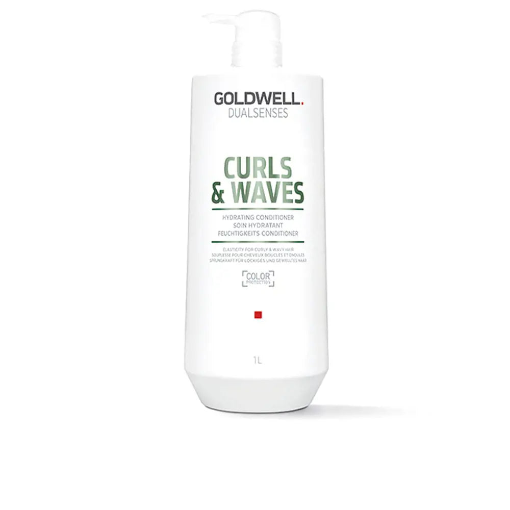 GOLDWELL-Condicionador hidratante CURLS & WAVES 1000 ml-DrShampoo - Perfumaria e Cosmética
