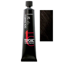 GOLDWELL-Cor de cabelo permanente TOPCHIC 2N 60 ml-DrShampoo - Perfumaria e Cosmética