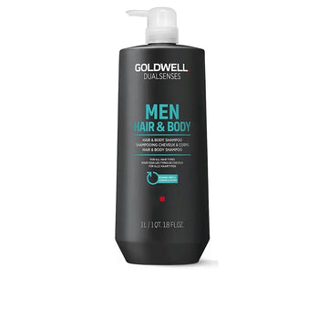 GOLDWELL-DUALSENSES MEN shampoo para cabelo e corpo 1000 ml.-DrShampoo - Perfumaria e Cosmética Main image