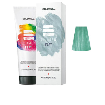 GOLDWELL-ELUMEN PLAY cor de cabelo semi-permanente sem oxidante menta 120 ml-DrShampoo - Perfumaria e Cosmética Main image