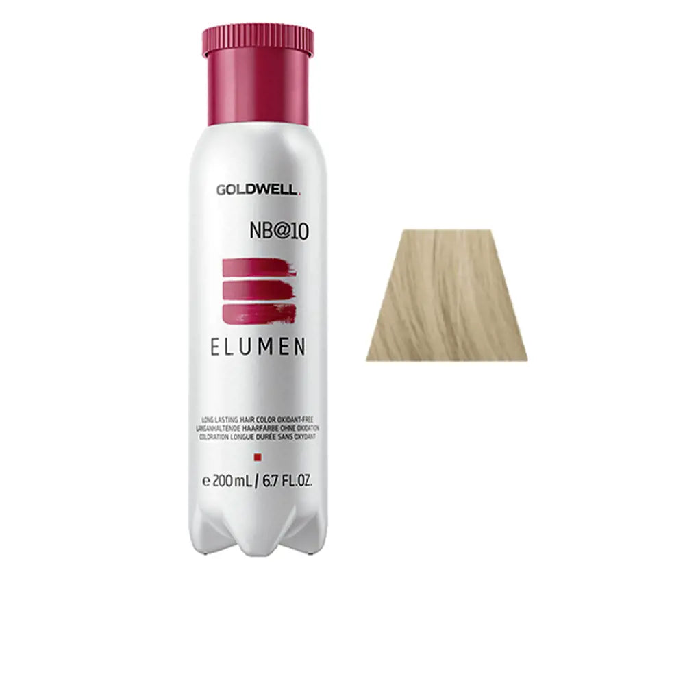 GOLDWELL-ELUMEN cor de cabelo de longa duração sem oxidante NB10 200 ml-DrShampoo - Perfumaria e Cosmética