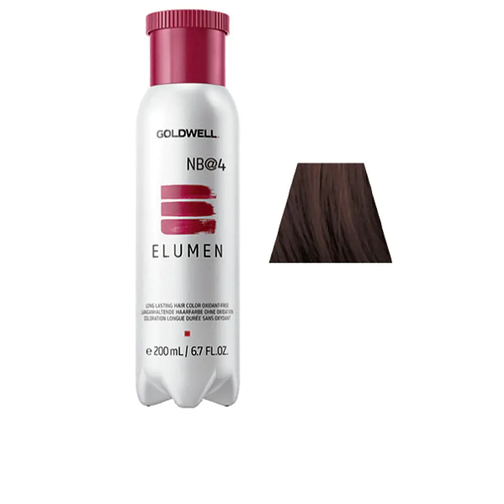 GOLDWELL-ELUMEN cor de cabelo de longa duração sem oxidante NB4 200 ml-DrShampoo - Perfumaria e Cosmética