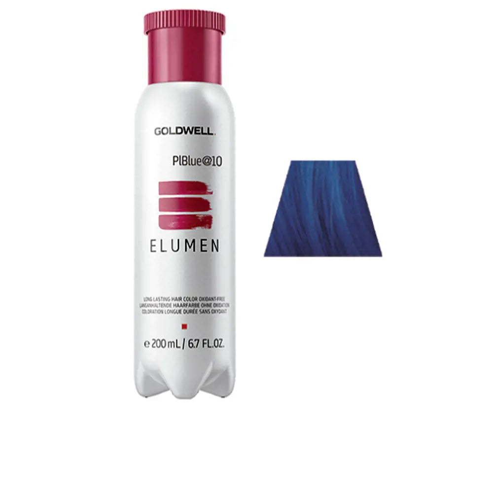 GOLDWELL-ELUMEN cor de cabelo de longa duração sem oxidante PlBlue10 200 ml.-DrShampoo - Perfumaria e Cosmética