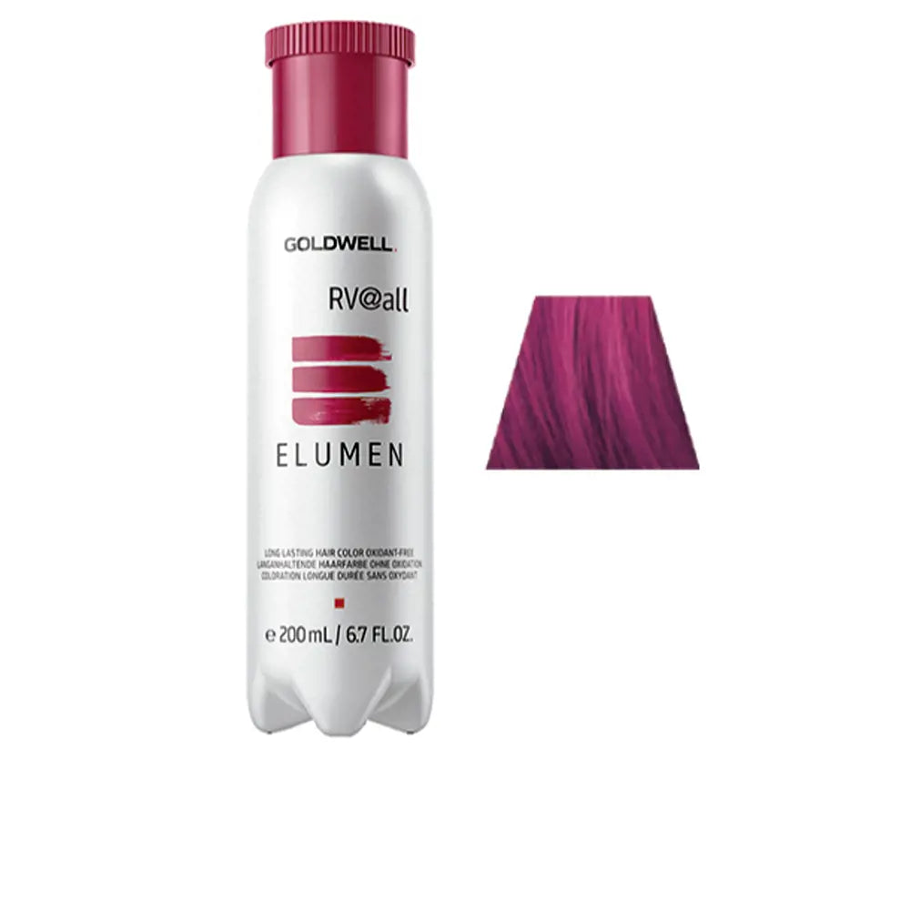 GOLDWELL-ELUMEN cor de cabelo de longa duração sem oxidante RVALL 200 ml.-DrShampoo - Perfumaria e Cosmética