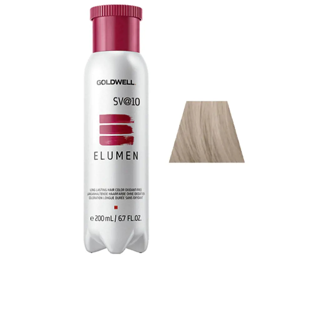 GOLDWELL-ELUMEN cor de cabelo de longa duração sem oxidante SV10 200 ml-DrShampoo - Perfumaria e Cosmética