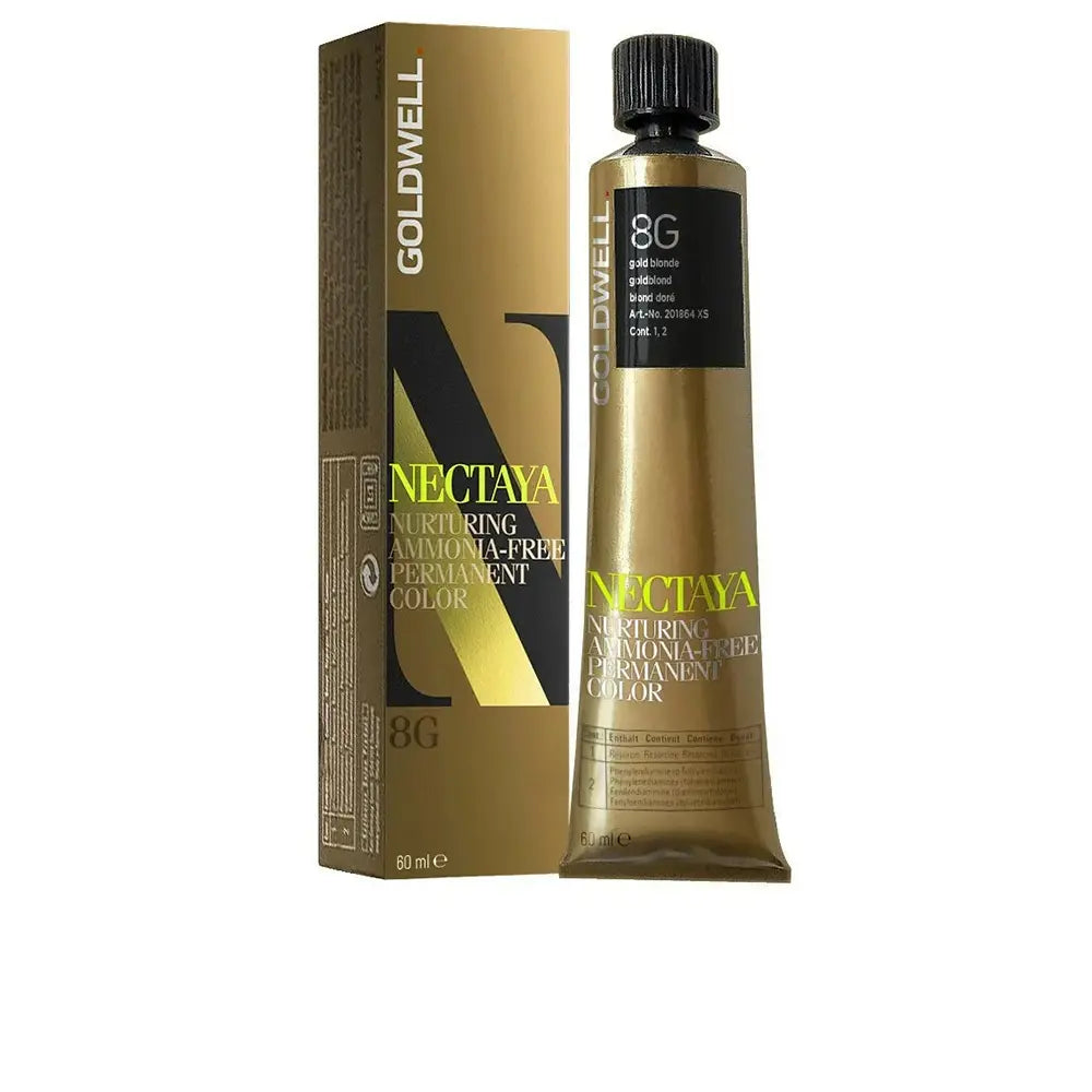 GOLDWELL-NECTAYA coloração permanente sem amônia 8G 60 ml.-DrShampoo - Perfumaria e Cosmética