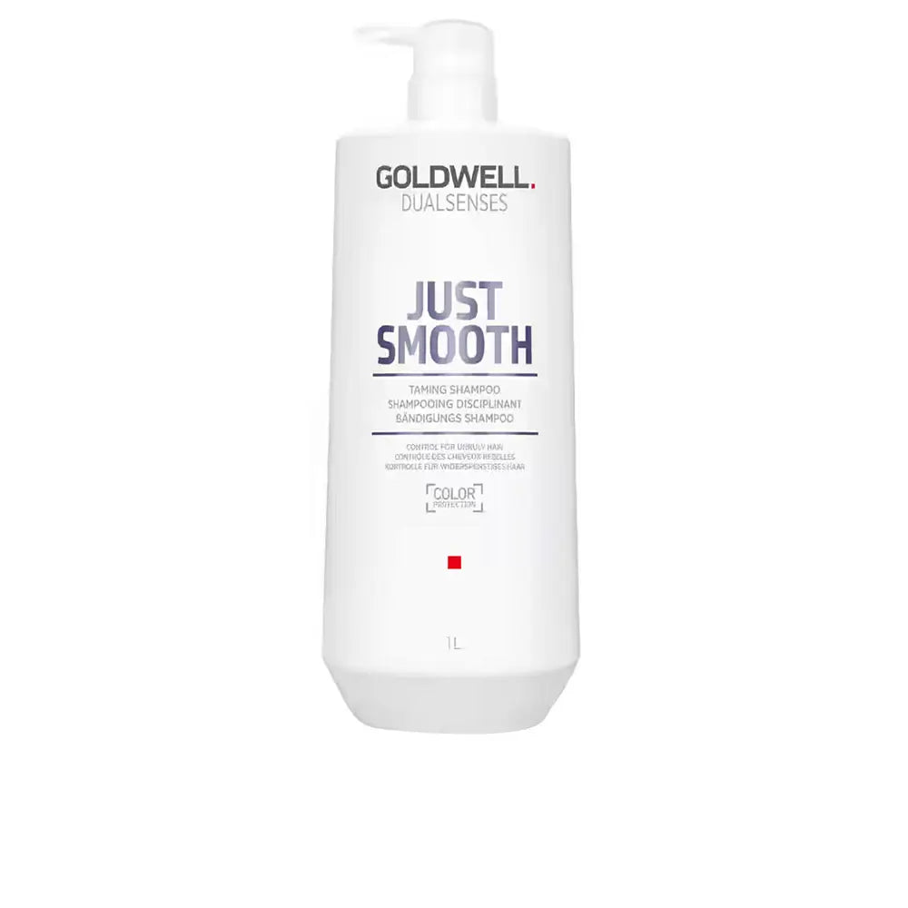 GOLDWELL-SHAMPOO DOMADOR JUST SMOOTH 1000 ml.-DrShampoo - Perfumaria e Cosmética
