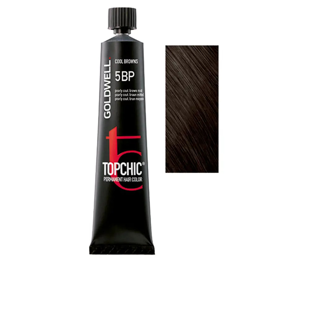 GOLDWELL-TINTA PARA CABELO PERMANENTE TOPCHIC 5BP 60 ml-DrShampoo - Perfumaria e Cosmética