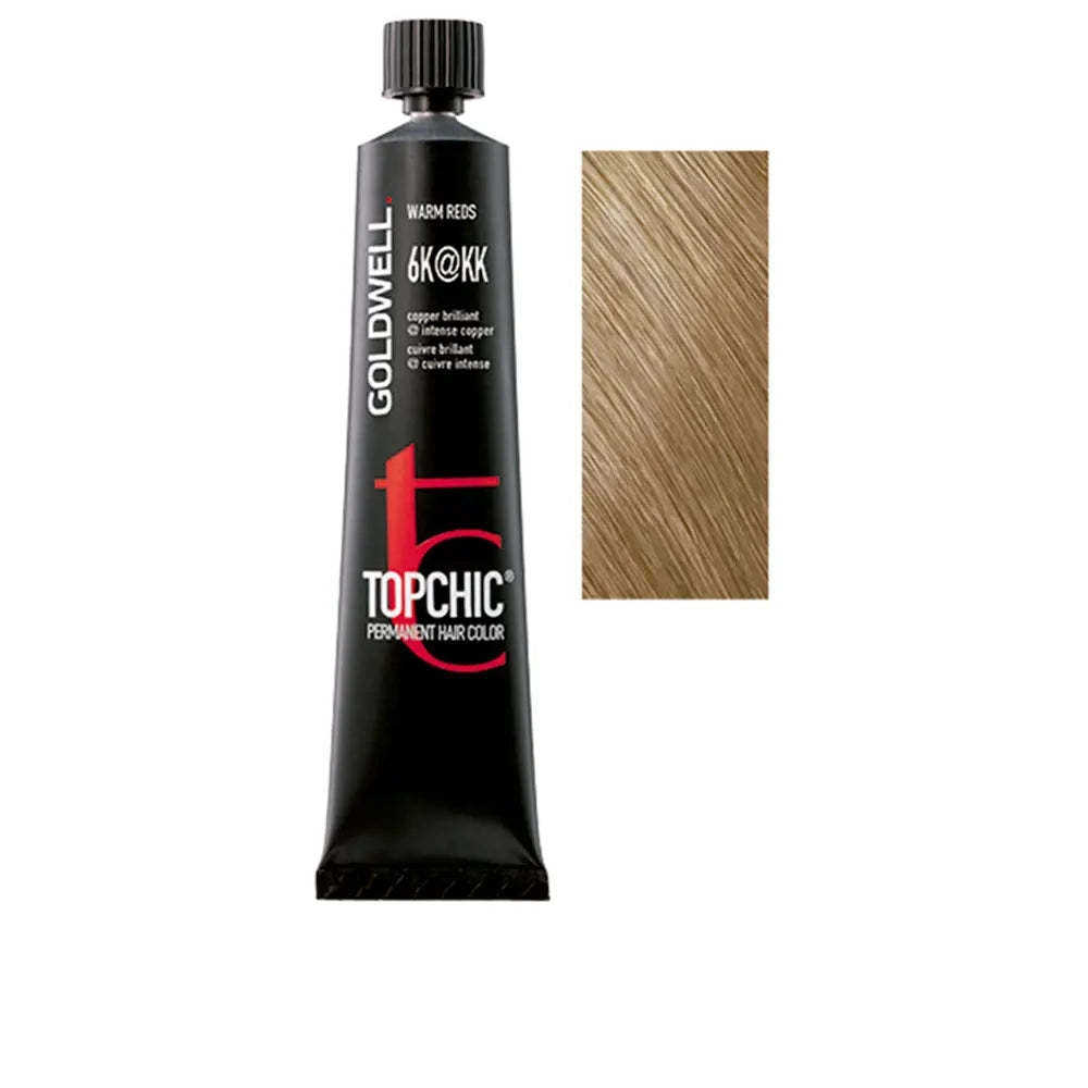 GOLDWELL-TOPCHIC tinta de cabelo permanente 6KKK 60 ml-DrShampoo - Perfumaria e Cosmética