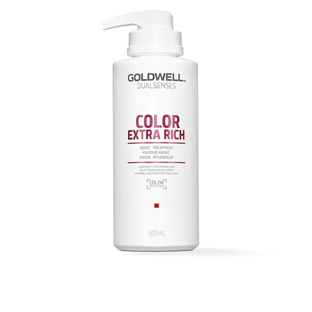 GOLDWELL-Tratamento COLOR EXTRA RICH de 60 segundos 500 ml.-DrShampoo - Perfumaria e Cosmética