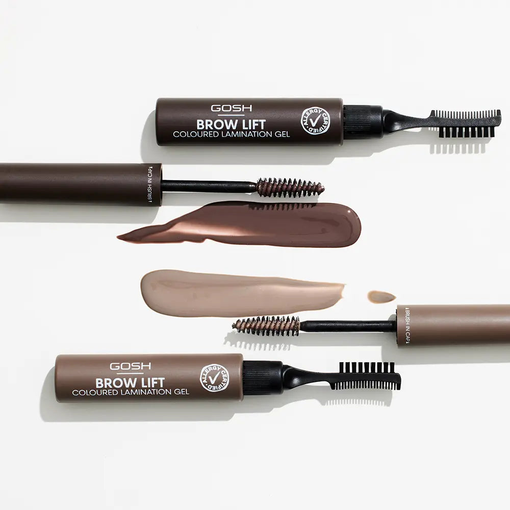 GOSH-BROW LIFT gel de laminação colorido 001 Greybrown 6 ml.-DrShampoo - Perfumaria e Cosmética