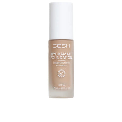 GOSH-Base de maquiagem HYDRAMATT FPS15 010 vermelho escuro claro 30 ml.-DrShampoo - Perfumaria e Cosmética