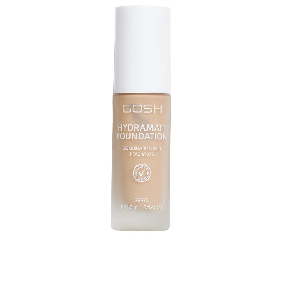 GOSH-Base de maquiagem HYDRAMATT SPF15 008 médio neutro 30 ml.-DrShampoo - Perfumaria e Cosmética