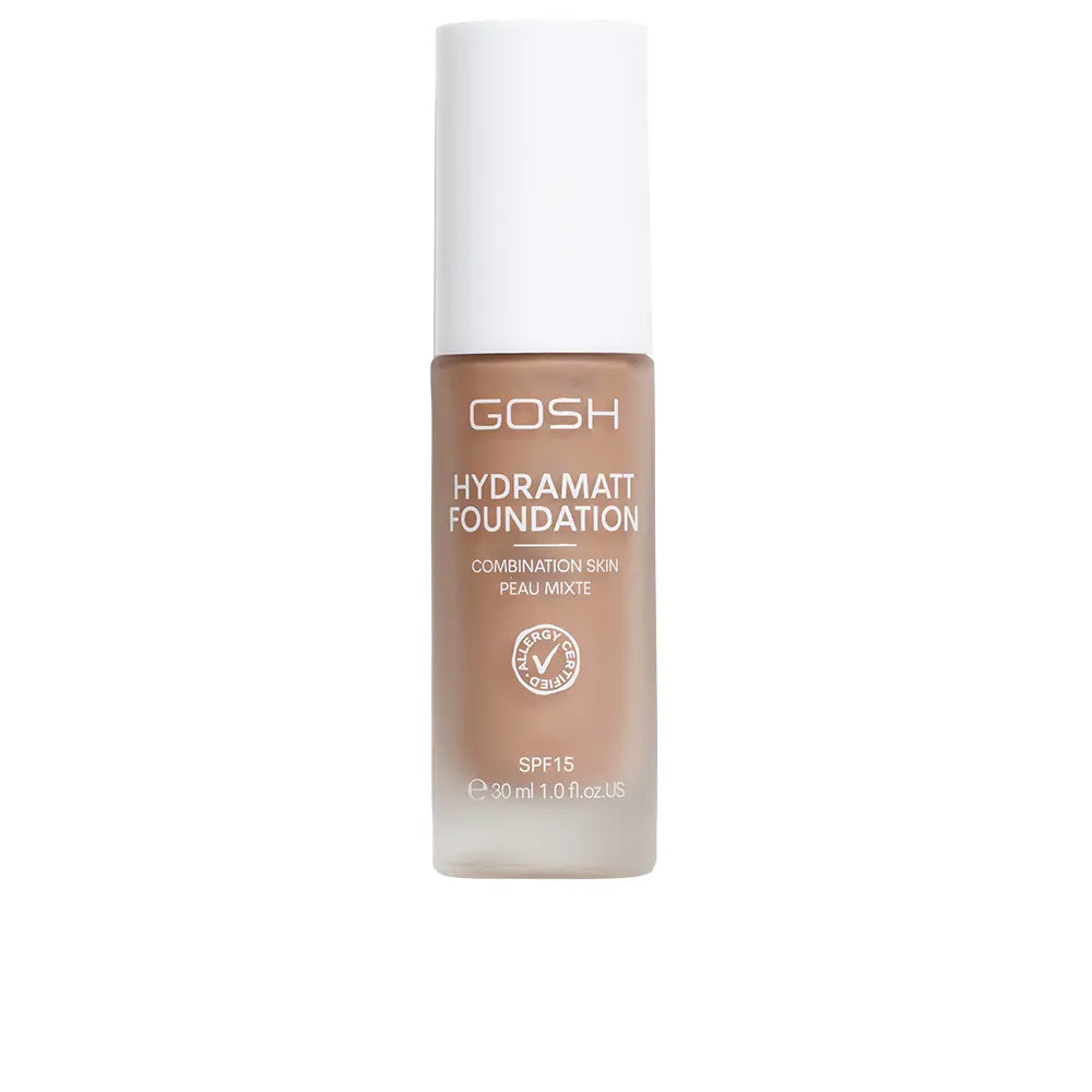 GOSH-Base de maquiagem HYDRAMATT SPF15 01 médio escuro vermelho 30 ml.-DrShampoo - Perfumaria e Cosmética