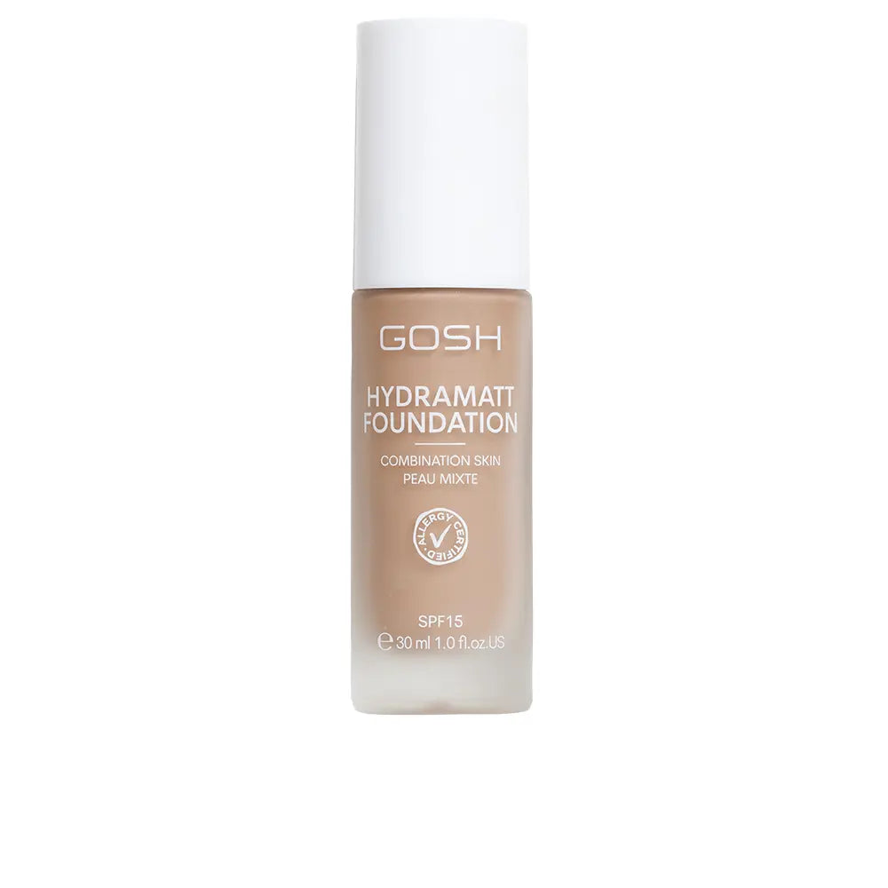 GOSH-Base de maquiagem HYDRAMATT SPF15 012 médio escuro neutro 30 ml.-DrShampoo - Perfumaria e Cosmética