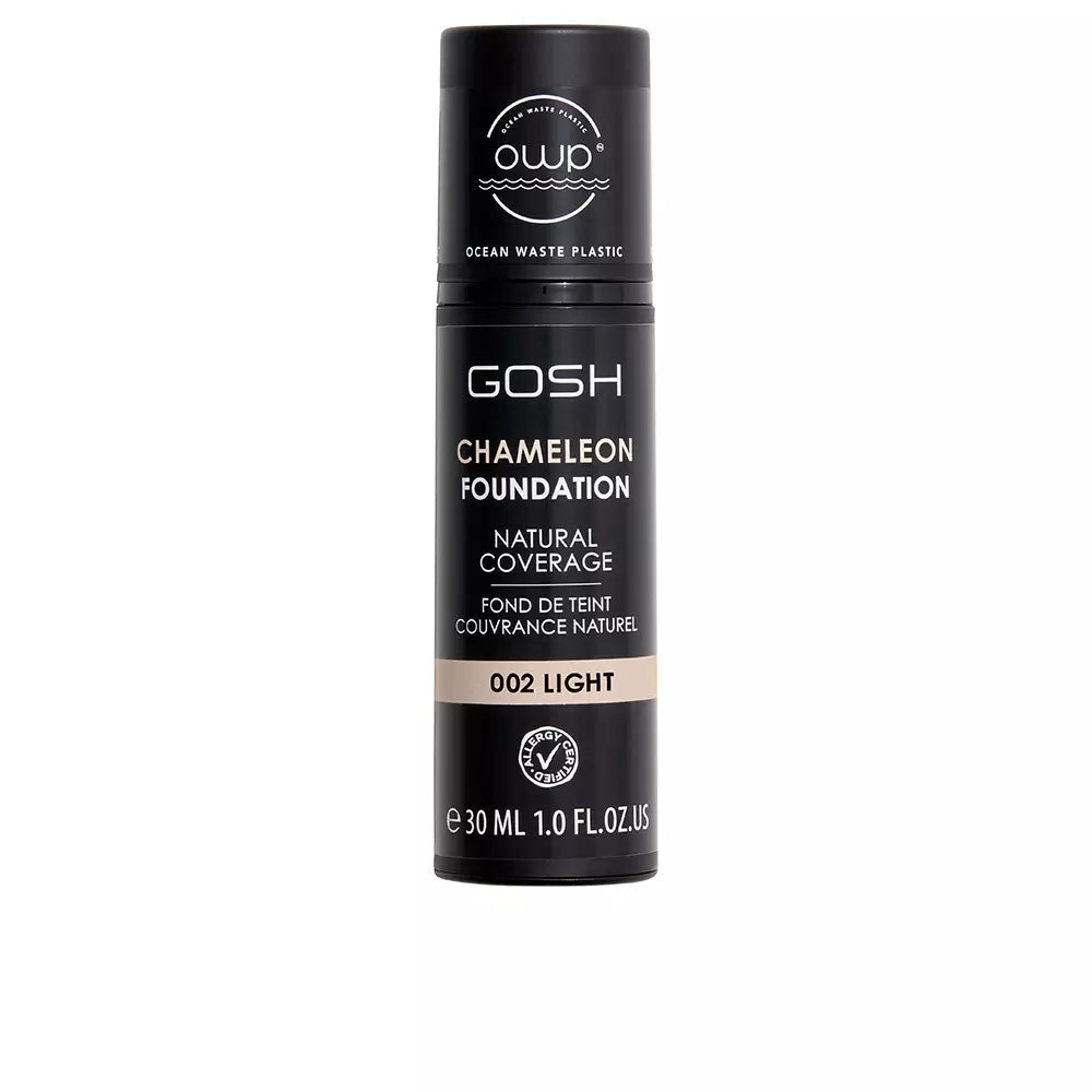 GOSH-CHAMELEON base cobertura natural 001 light 30 ml-DrShampoo - Perfumaria e Cosmética