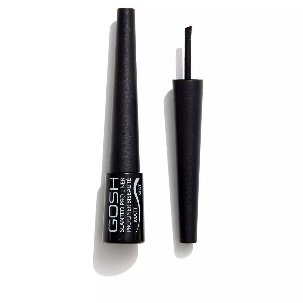 GOSH-Delineador SLANTED pro liner 002 preto fosco 3 ml-DrShampoo - Perfumaria e Cosmética