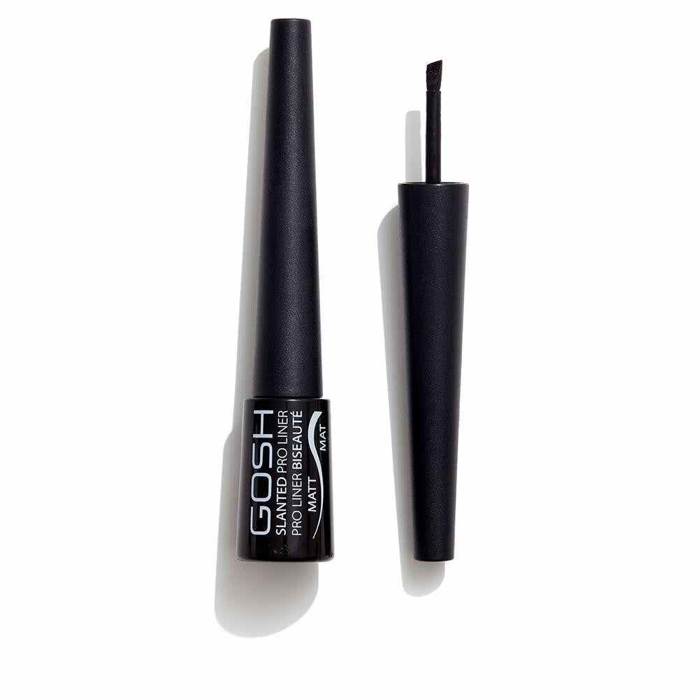 GOSH-Delineador SLANTED pro liner 002 preto fosco 3 ml-DrShampoo - Perfumaria e Cosmética