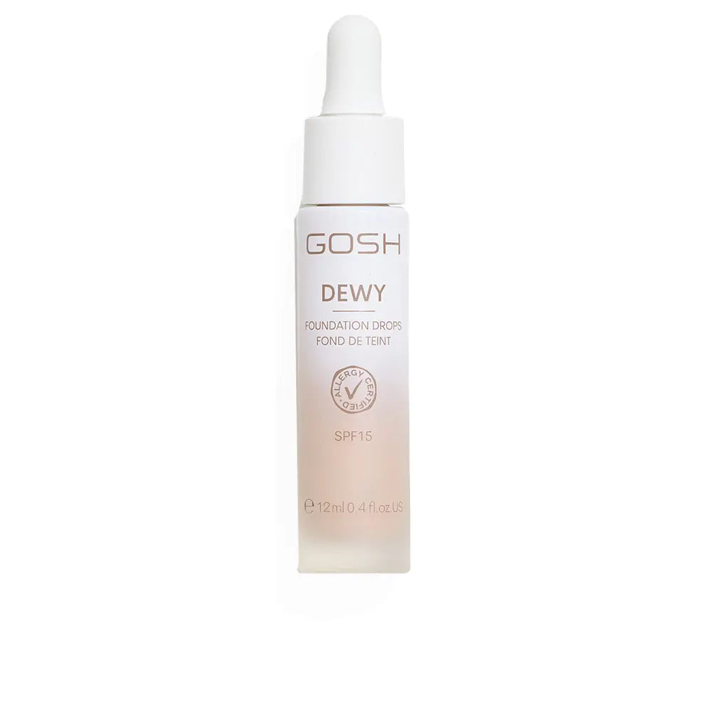 GOSH-Gotas de base DEWY SPF15 006 Médio 12 gr.-DrShampoo - Perfumaria e Cosmética