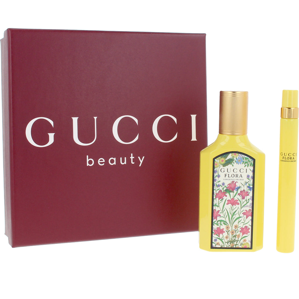 GUCCI-Estojo GUCCI FLORA GORGEOUS ORCHID 2 pcs.-DrShampoo - Perfumaria e Cosmética