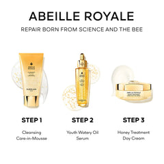 GUERLAIN-ABEILLE ROYALE CONJUNTO DE TRATAMENTO COM ÓLEO À BASE D'ÁGUA 4 pcs.-DrShampoo - Perfumaria e Cosmética