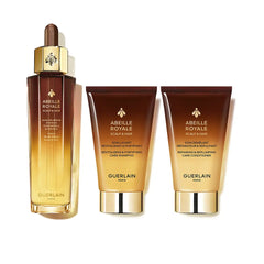GUERLAIN-ABEILLE ROYALE ESCOVA DO CABELO DO COURO CABELUDO 3 pcs.-DrShampoo - Perfumaria e Cosmética