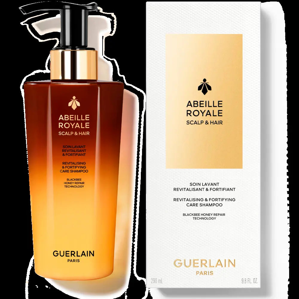 GUERLAIN-ABEILLE ROYALE SCALP & HAIR shampoo revitalizante e fortificante 290 ml-DrShampoo - Perfumaria e Cosmética