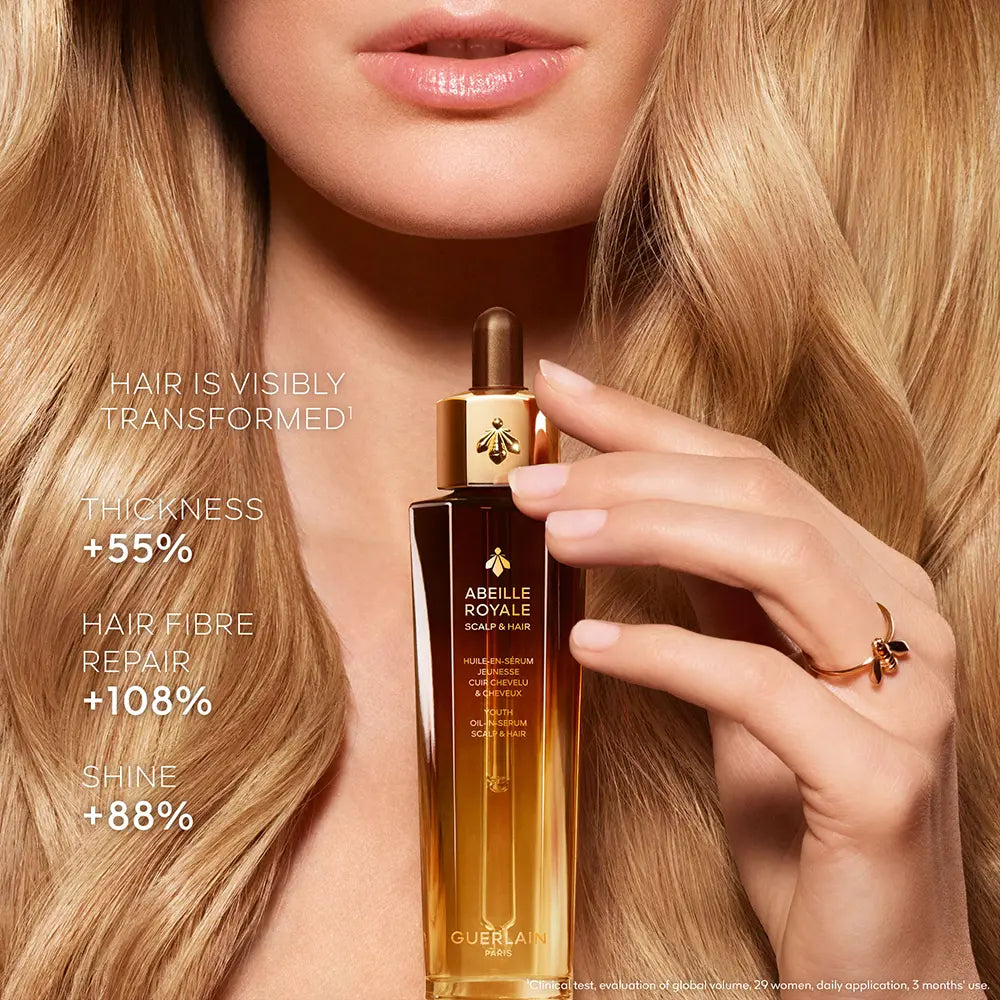 GUERLAIN-ABEILLE ROYALE SCALP & HAIR soro 50 ml-DrShampoo - Perfumaria e Cosmética