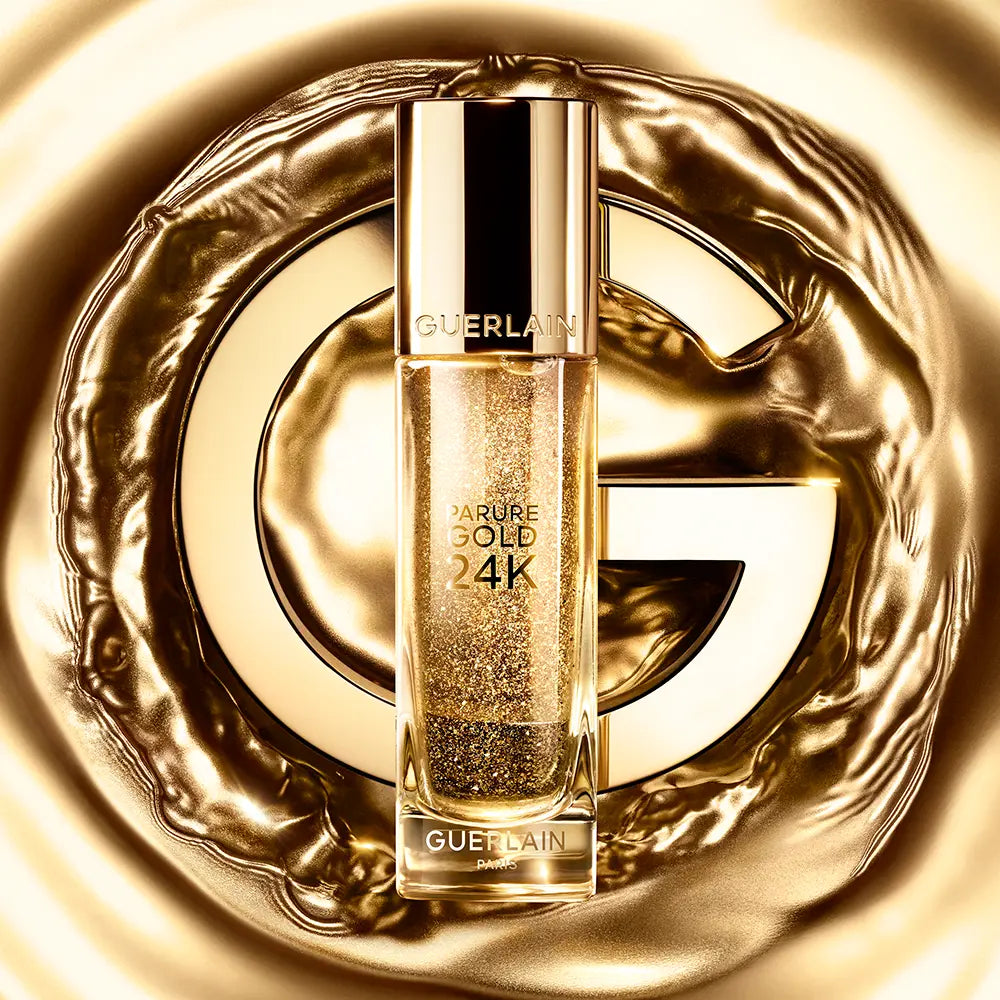 GUERLAIN-BASE DE MAQUIAGEM CONCENTRADA RADIANTE PERFEITA 30 ml PARURE GOLD 24K-DrShampoo - Perfumaria e Cosmética