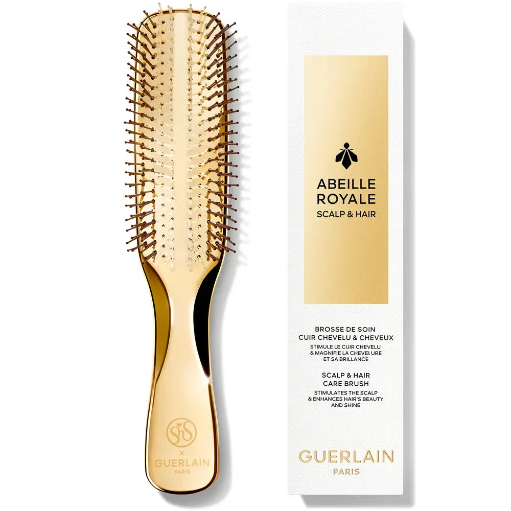 GUERLAIN-Escova para cabelo do couro cabeludo ABEILLE ROYALE 1 u.-DrShampoo - Perfumaria e Cosmética