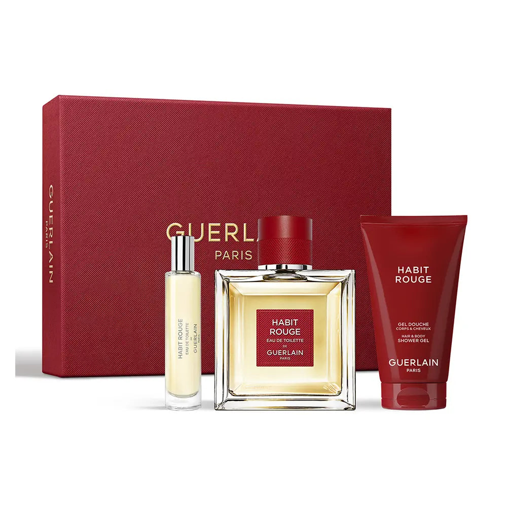 GUERLAIN-HABIT ROUGE EMBALAGEM 3 un.-DrShampoo - Perfumaria e Cosmética