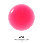 GUERLAIN-KISSKISS BEE GLOW OIL óleo labial colorido #458-POP ROSE 9,5 ml-DrShampoo - Perfumaria e Cosmética