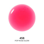 GUERLAIN-KISSKISS BEE GLOW OIL óleo labial colorido #458-POP ROSE 9,5 ml-DrShampoo - Perfumaria e Cosmética