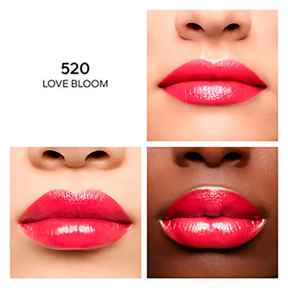 GUERLAIN-KISSKISS SHINE BLOOM bálsamo labial 520 Love Bloom 28 g.-DrShampoo - Perfumaria e Cosmética