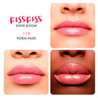 GUERLAIN-KISSKISS SHINE BLOOM batom brilho 119 floral nude 32 g.-DrShampoo - Perfumaria e Cosmética