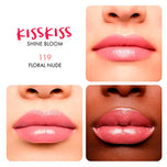 GUERLAIN-KISSKISS SHINE BLOOM batom brilho 119 floral nude 32 g.-DrShampoo - Perfumaria e Cosmética