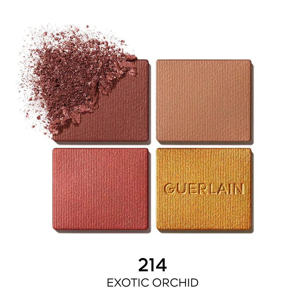 GUERLAIN-OMBRES G paleta de sombras 214 orquídea exótica 6 gr.-DrShampoo - Perfumaria e Cosmética