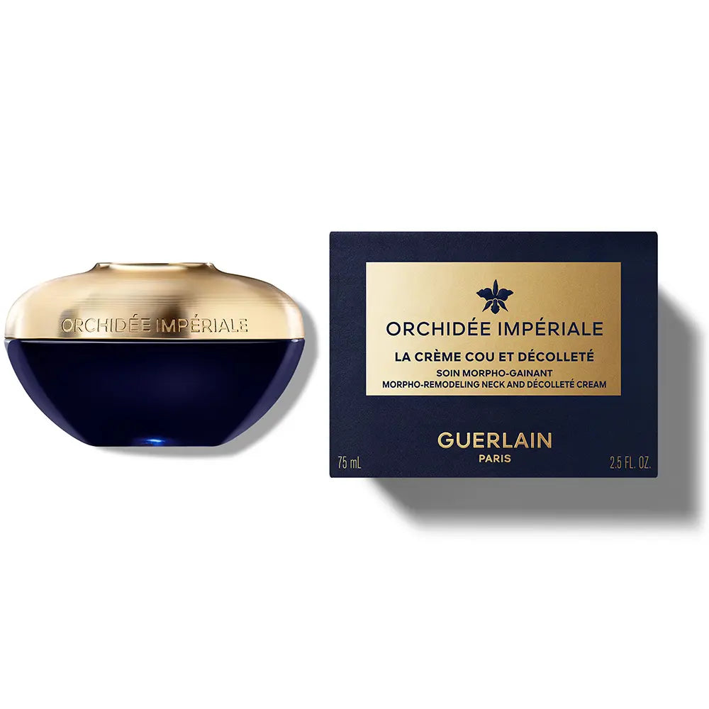 GUERLAIN-ORCHIDÉE IMPÉRIALE creme para pescoço e decote 75 ml-DrShampoo - Perfumaria e Cosmética